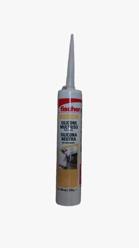 Silicona Neutra Multiuso Negra Fischer 260ml 0