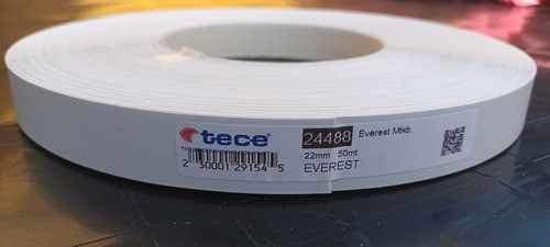 Tapacanto Everest Tece 22 Mm Ancho Preenc. Rollo 50 Mts. 1