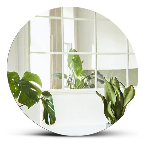 Espelho Redondo 60 Banheiro Quarto Pendurar Parede Multiuso 1