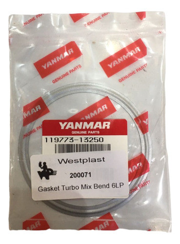 Junta Cotovelo Escape Yanmar 119773-13250 4lh/6lp/6lpa/ste 1