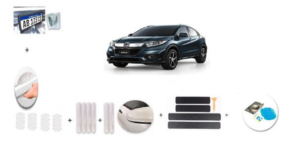 Combo De Accesorio De Protección Para Honda Hrv 2020 0