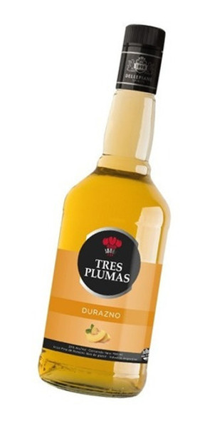 Licor De Durazno Tres Plumas X 6 U. X 700ml Hot Sale! 0 Licor De Durazno Tres Plumas X 6 U. X 700ml Hot Sale! 0