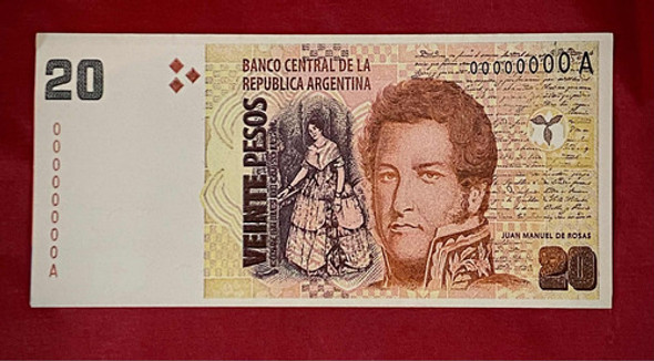 Publicidad Billete 20 Pesos Convertibles Medidas Seguridad 1