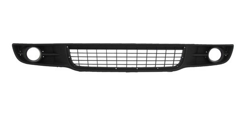 Rejilla Inferior Negra Con Agujero F3 Fiat Siena 07/12 0