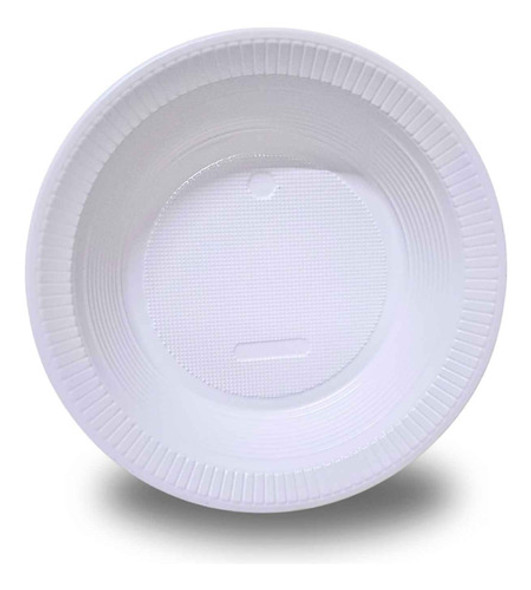 Prato Descartável Bello Festas Branco 21cm 500un 0 Prato Descartável Bello Festas Branco 21cm 500un 0