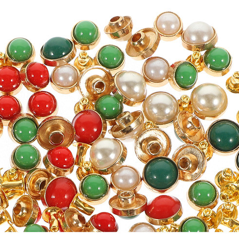 Bolsa De Couro Decorativa Pearl Rivets Crafting Studs Diy Ac 1