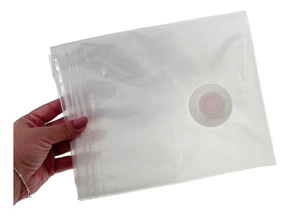 Organizador Saco Vácuo 50x60cm Guarda Roupa Cama Mala 1