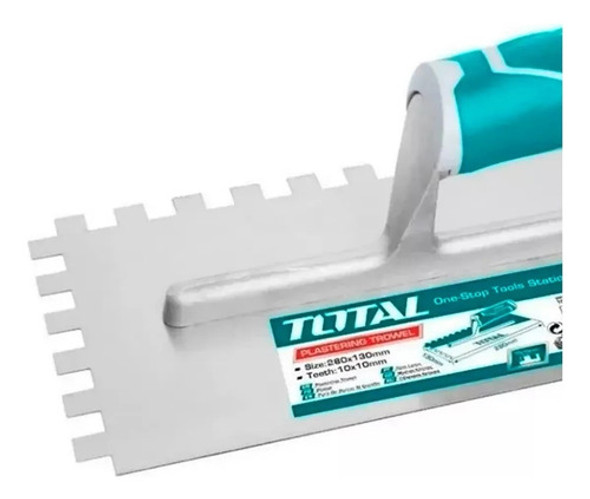 Llana Dentada Metalica 280mm X 130mm Total Thtt81286 1