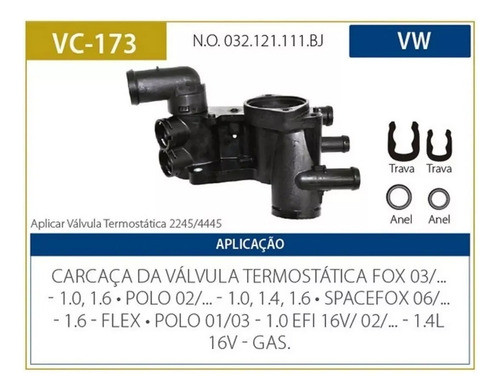 Kit Cavalete Carcaça Tubo Cotovelo Golf A4 1.6 8v 2002 Todos 1