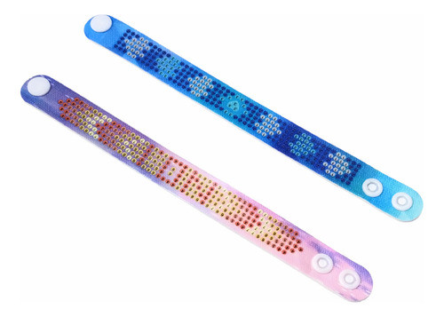 Kit Pintura Diamante Decorar Incluye 2 Pulseras Mod2 0
