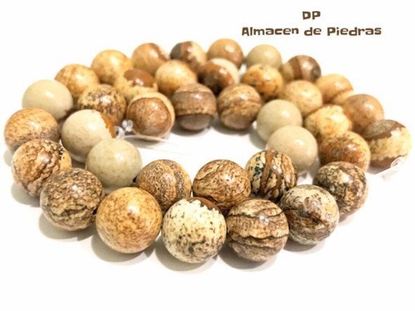 Perlas De Jaspe Natural 4mm 1 Perlas De Jaspe Natural 4mm 1