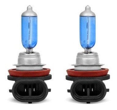 Lampadas Super Branca Dakota Farol De Milha H11 Tipo Xenon 0