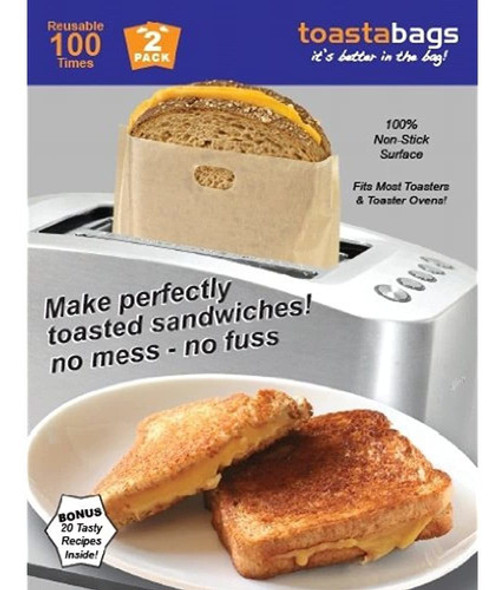 Toastabags Reutilizable Bolsas Para Sandwiches O Aperitivos 0