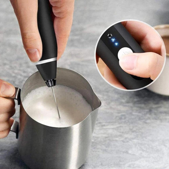 Misturador Bebidas Ovos Portátil Elétrico Bateria Mini Mixer 1