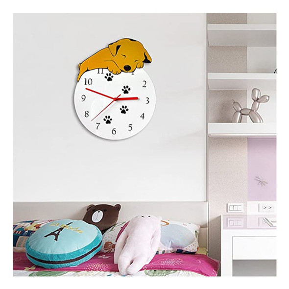 3d Lindo Reloj De Pared Silencioso Para Niños Con Forma De. 1