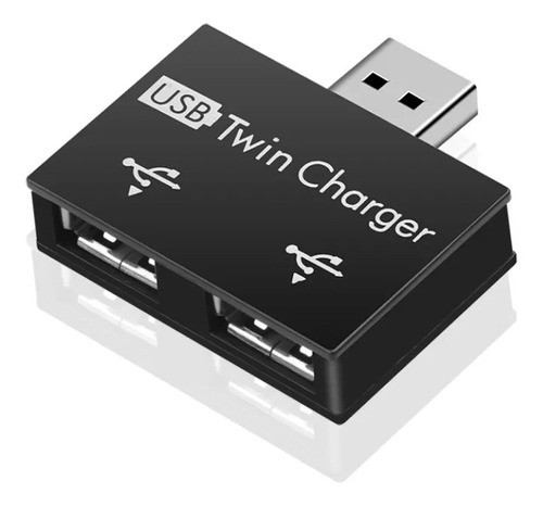 Adaptador Usb 2.0 Carregador Duplo Para Pc, Notebook, Carro 0