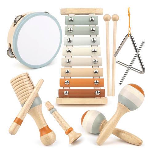 Juguete Musical Boho Para Niños De 1-, Regalo Educativ 0