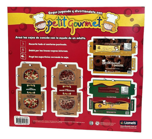 Petit Gourmet Caja De Comiditas Set De Comida 1