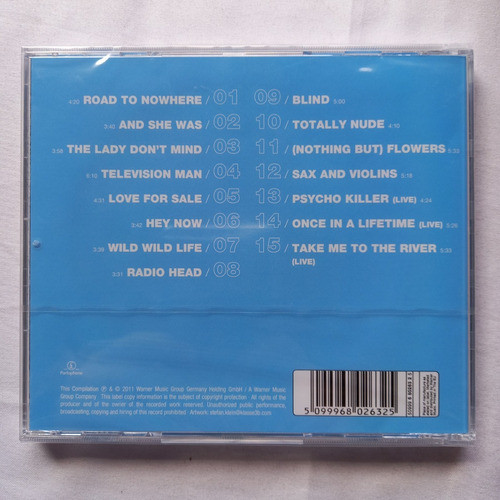 Talking Heads Essential  Cd Importado / Kktus 1
