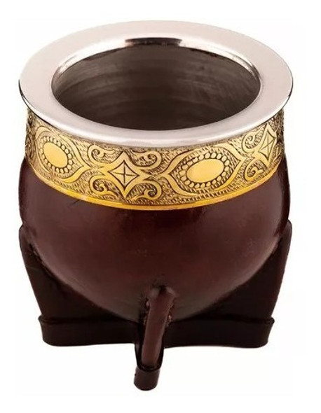 Mate Imperial Con Interior Inoxidable + Bombilla Pico Loro 0