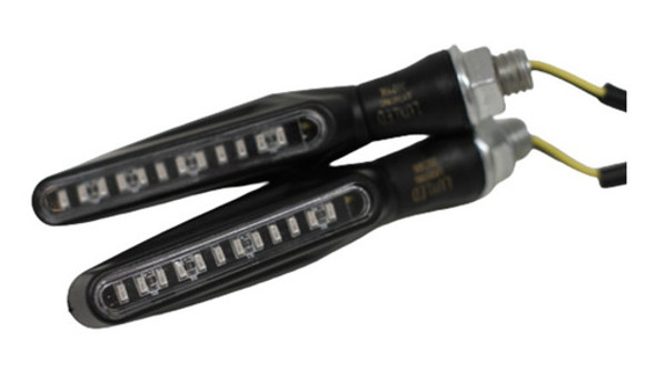 Faro Giro Cree Led Ambar Doble Cara Guiño 12v Moto 5w Luxled 0