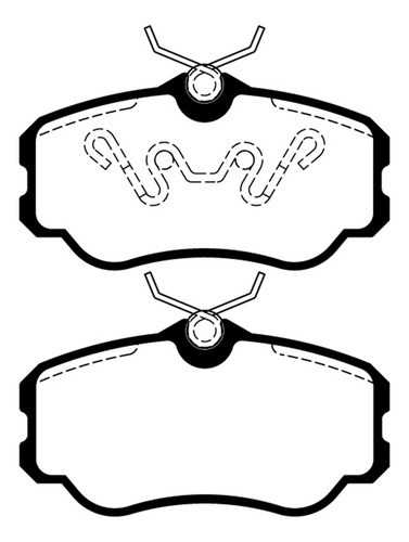 Pastilla De Freno Delantera Litton 38380 0