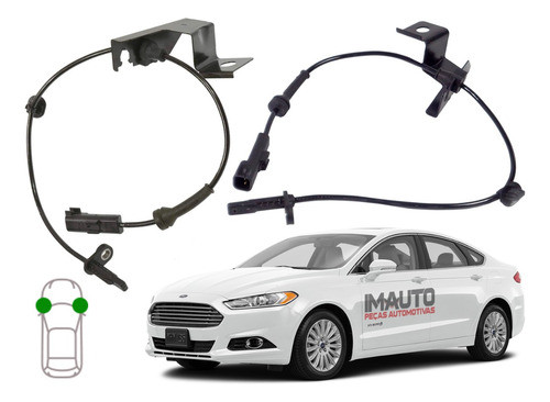 Sensor Abs Par Dianteiro Fusion 2.0 2.5 2013 2014 2015 2016 0