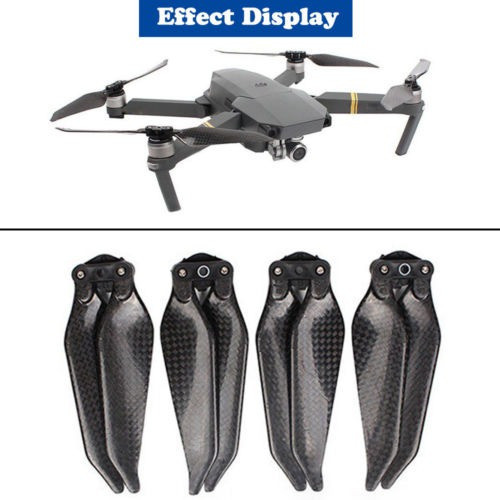 4xcarbon Fibra Propulsor Para El Dji Mavic Pro 8331 8331f Ba 1