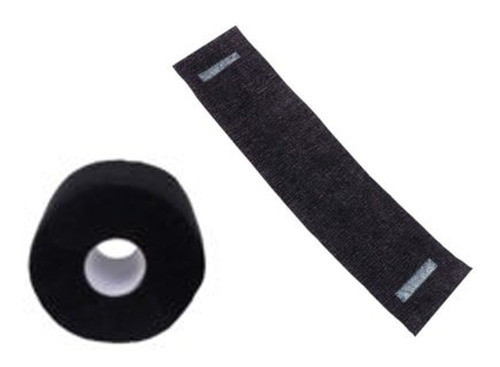 Gola Higiênica Preta Barbearia Salão Beleza 10 Rolos C/80fls 1