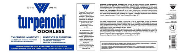 Turpenoide Inodoro Weber, Botella De  Ml,  Cada Uno 1