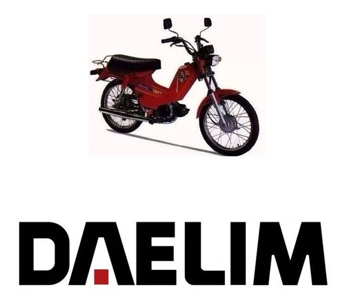Daelim Liberty 50 Cable Freno Trasero Completo 1