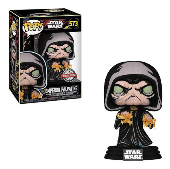 Funko Pop Star Wars Retro Emperor Palpatine Special Edition 0