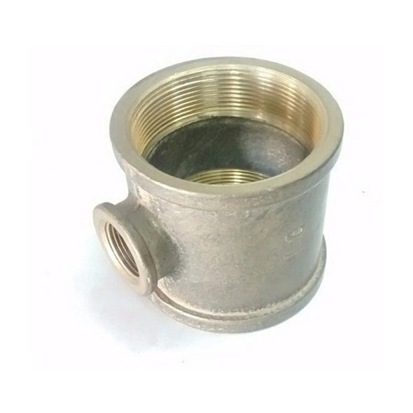 Tee Reducción Bronce Roscado Diam 21/2 X 11/4 Pulgadas 0