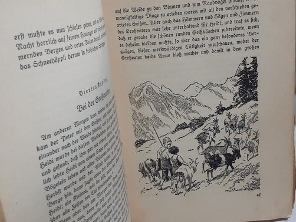 Heidis Lehr-und Wanderjahre -  Johanna Spyri En Aleman 1