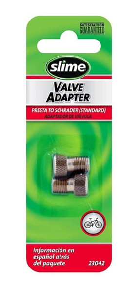 Adaptador De Valvula Presta Slime 0