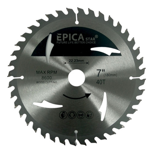 Disco Corte Madera 180mm 40 Dientes 0