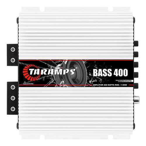 Potencia Monoblock Taramps Bass 400w Rms 4 Ohm Subwoofer 0