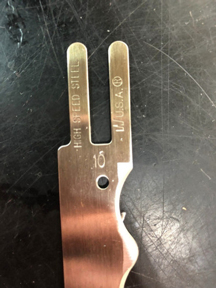 Cuchilla Ondulada Para Cortadora Recta 10   - Tta 1