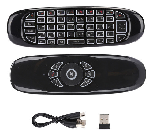 Teclado De Mouse Remoto Air Fly Com Sensor De Movimento C120 1