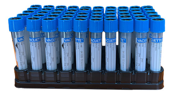 Tubos Prp C/citrato De Sodio Con Vacío  Tapa Celeste X 50tb 1 Tubos Prp C/citrato De Sodio Con Vacío  Tapa Celeste X 50tb 1