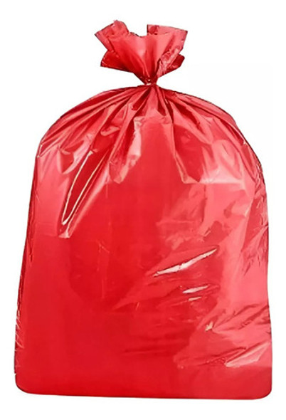 Bolsa Roja Patológica 82 X 110 Cm I 120 Mic. I 10 Unidades I 1