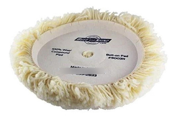 Plato Goma 7 PuLG. P/ Pulidora + 3 Pads Corderito Usa K120 0