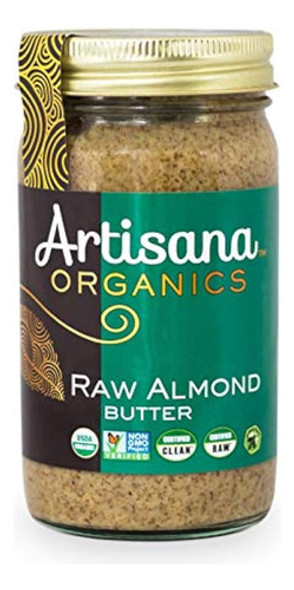 Manteca De Almendras Cruda No Transgénica Artisana Organics, 0
