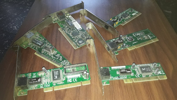 Lote De Tarjetas De Red Funcionando Perfecto 1
