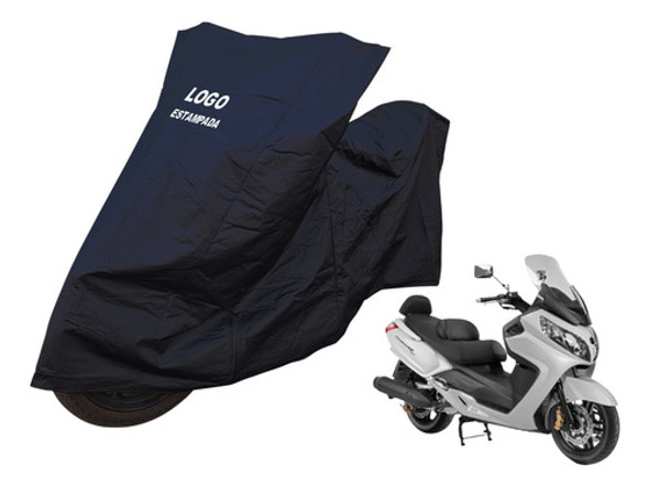 Capa Moto Dafra Maxsym 400i Tecido Impermeável Proteção Uv 0