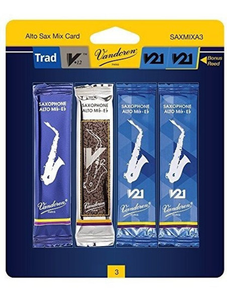 Vandoren Saxmixa25 Caña De Saxofon Alto 3 0