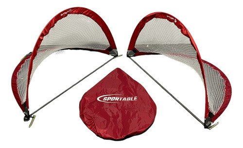 Arco Futbol Sportable Niño  - Pop Up (el Par) 183cmx122 Cm 0