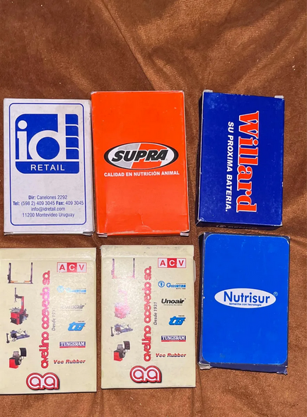 Spanish Playing Cards – 6 Unused Decks in Box – Full Set (Used Listing)