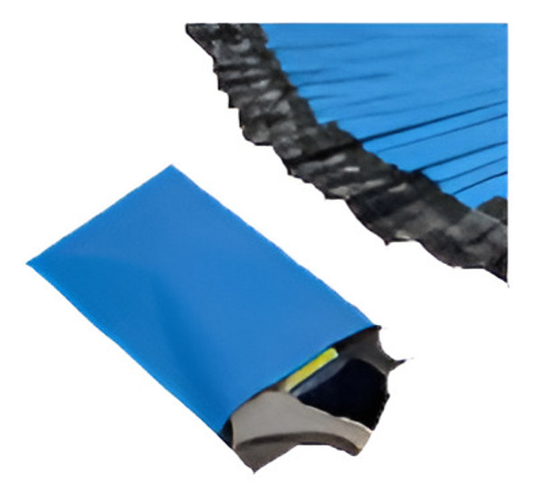 Bolsas De Polietileno Azul 10 X 13 Sobres 500 Plástico Envío 0