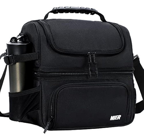 Mier - Bolsa De Almuerzo Con Doble Compartimento Y 0